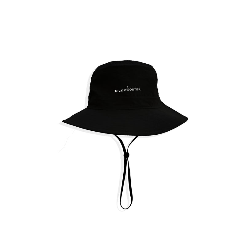 X NICK - BUCKET HAT BLACK