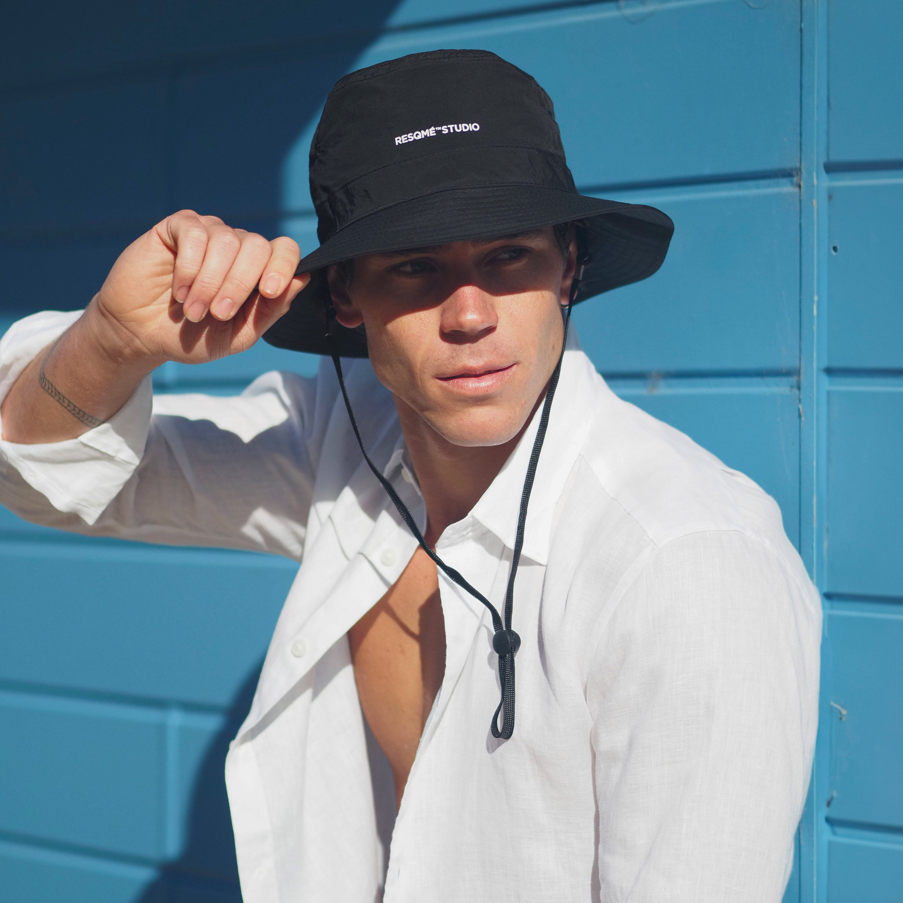X NICK - BUCKET HAT BLACK Underwear – RESQME